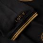 View Mens Speed Tee - Blk/Gld Full-Sized Product Image